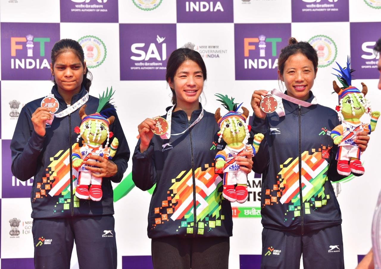 Thrilling blast on Dharampura track: Maharashtra shines in 5000m, daughters of Northeast also hoisted the flag