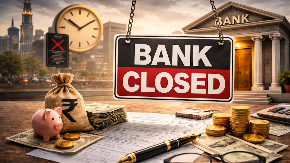 Banks closed in the name of festivals, anger among people increases
