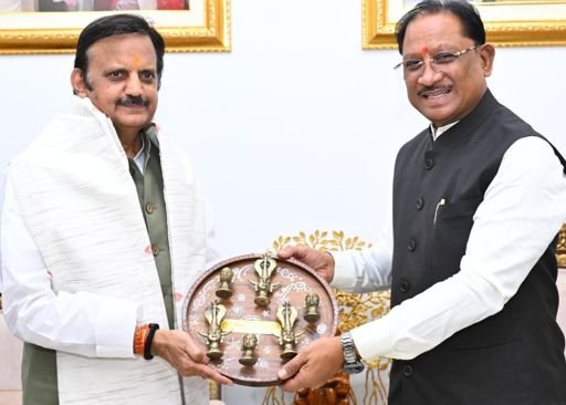 Sai-Shukla meet in Raipur, Rewa-Raipur air service will increase connectivity between the two states