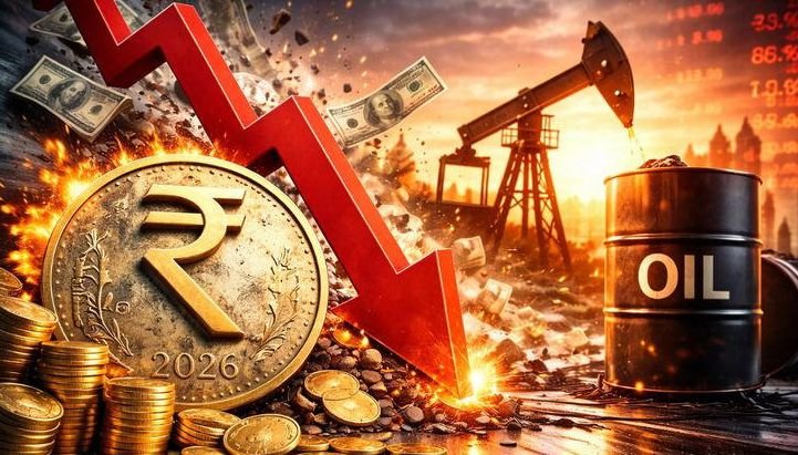The oil war broke the back, the rupee reached a record low and the market was in a panic.