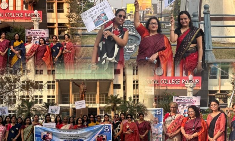 'Sarithon' organised on International Women's Day in Raipur, women doctors gave the message of health and empowerment.