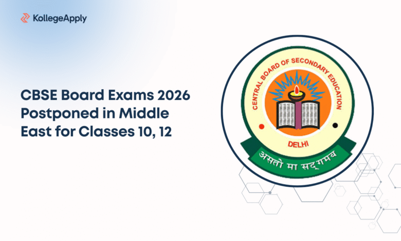 Controversial decision: CBSE postpones board exams to March 2, 2026, blaming tensions in the Middle East