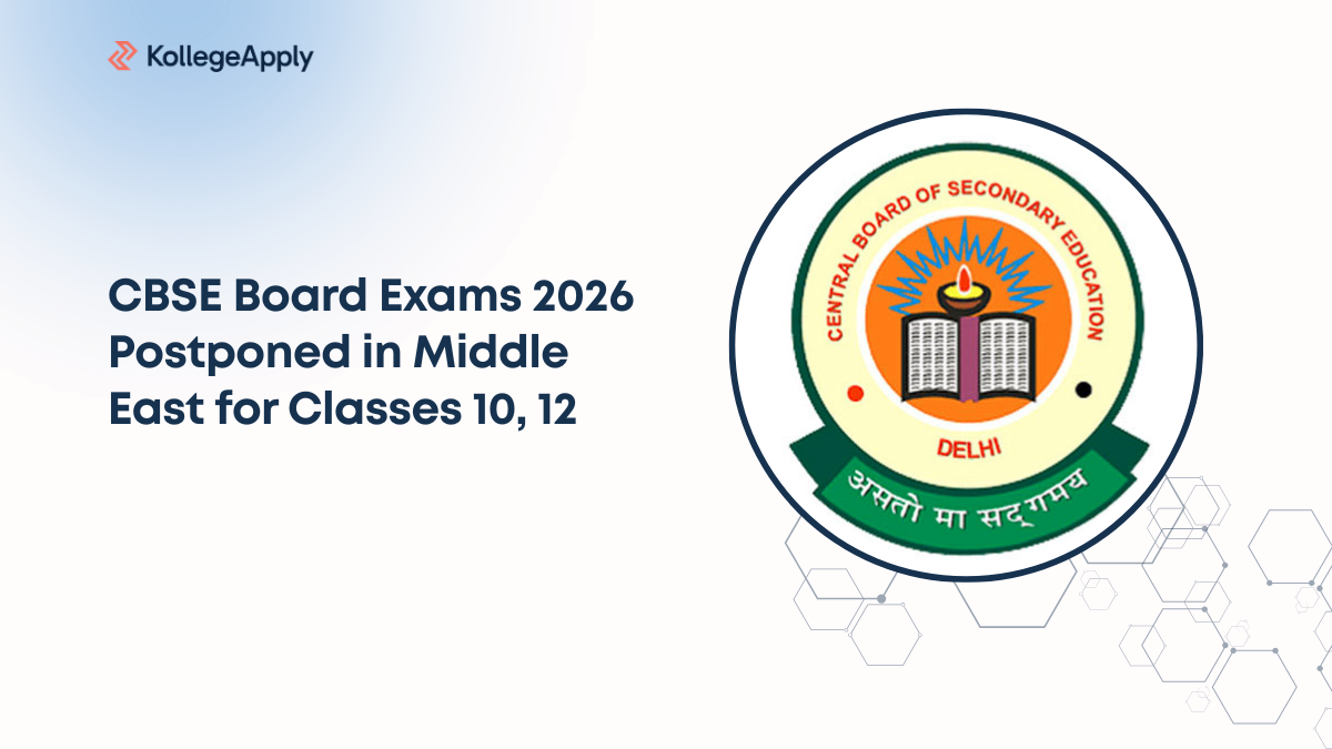 Controversial decision: CBSE postpones board exams to March 2, 2026, blaming tensions in the Middle East