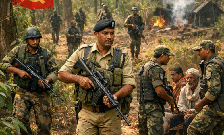 सुरक्षा बलों का सर्च ऑपरेशन तेज,नक्सल प्रभावित इलाकों में लगातार अभियान जारी 1 Security Forces Intensify Search Operations; Continuous Campaigns Underway in Naxal-Affected Areas.