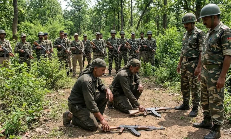 g02nk1d8 naxal network devji malla rajireddy surrender active maoists before 31 march 2026 625x300 22 February 26