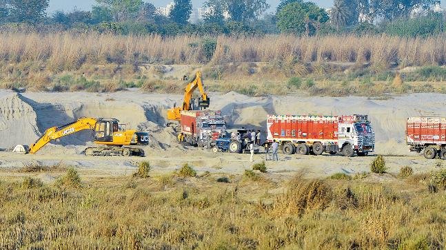 Is the government cracking down on the mining mafia or just a gimmick? Questions raised again about the sand scam.