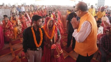 Photo of कोरबा में भव्य आयोजन, राज्यपाल ने जोड़ों को दिए आशीर्वाद और मदद