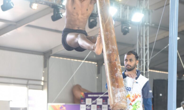 Ambikapur shines with Mallakhamb, showcases traditional sports at Khelo India Tribal Games