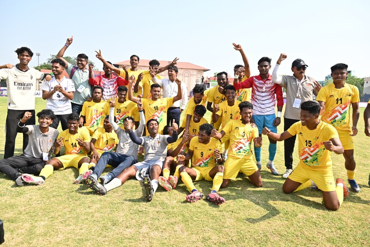 Chhattisgarh lost in a close contest, West Bengal won the Khelo India Tribal Games football final.