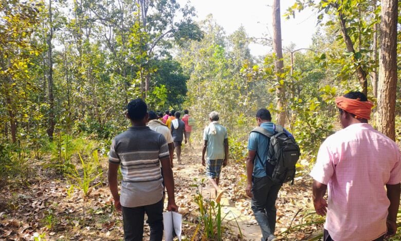 Tiger Estimation 2026 field survey completed in Jagdalpur, accurate data collected using digital technology