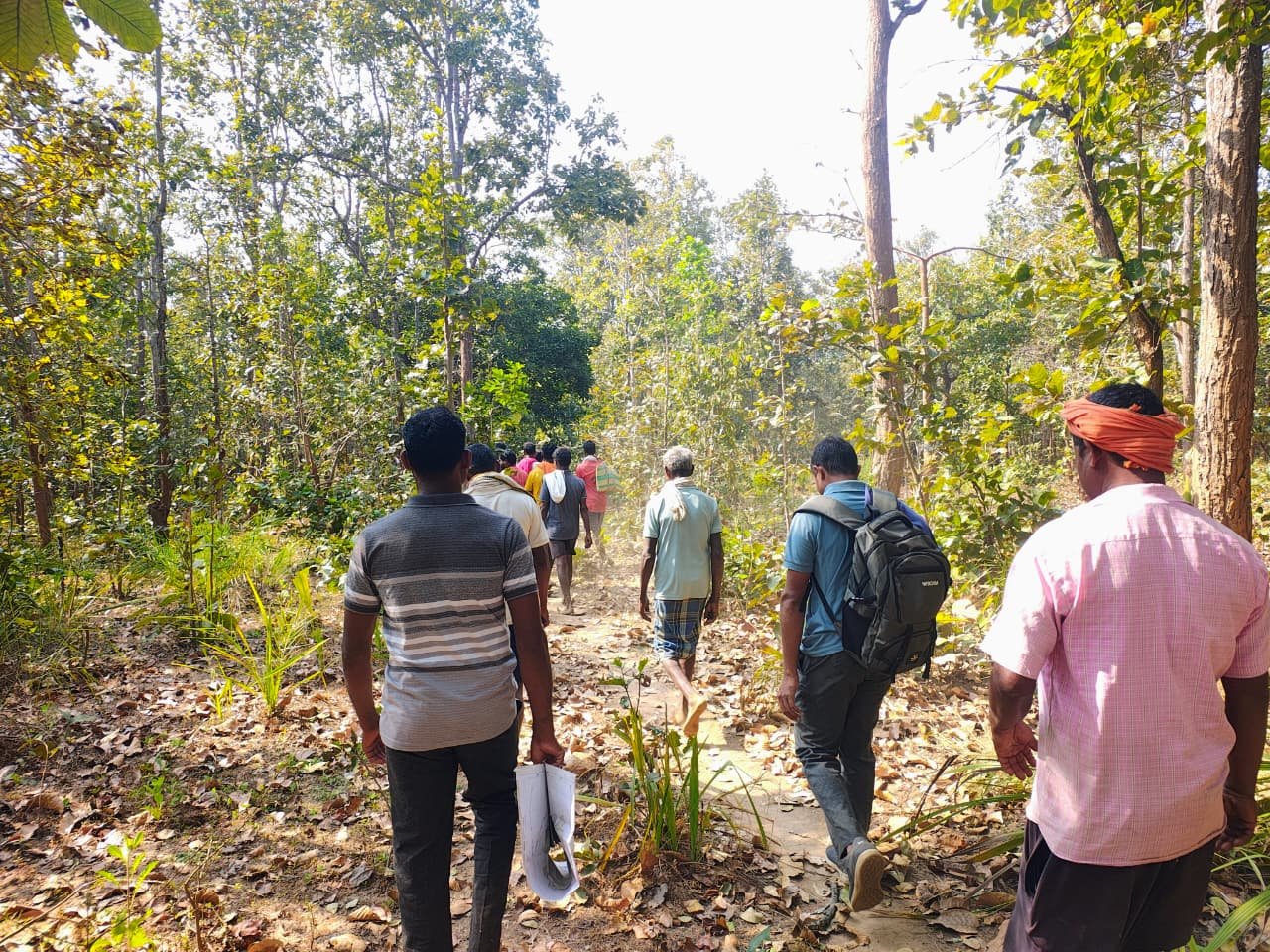 Tiger Estimation 2026 field survey completed in Jagdalpur, accurate data collected using digital technology