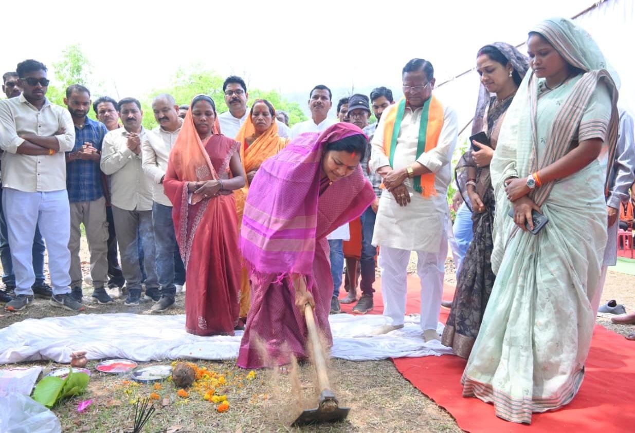 Bhatgaon accelerates development: Bridge, road and reservoir works worth over 13 crore rupees begin