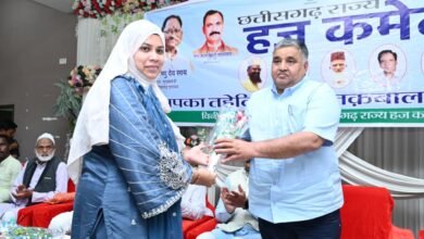 Photo of अंबिकापुर से हज यात्रियों को भावभीनी विदाई, मंत्री राजेश अग्रवाल ने दी दुआओं के साथ शुभकामनाएं