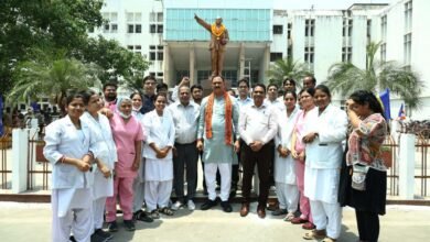 Photo of रायपुर मेडिकल कॉलेज में अंबेडकर जयंती पर गूंजा समानता का संदेश, स्वास्थ्य मंत्री ने दिलाया सामाजिक न्याय का संकल्प