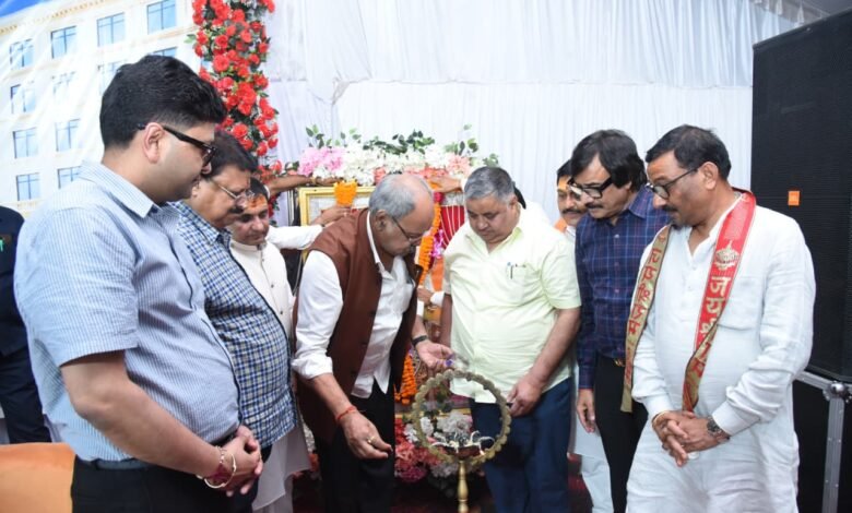 Jesh Agarwal laid the foundation stone of Agroha Palace, a message of service and dedication