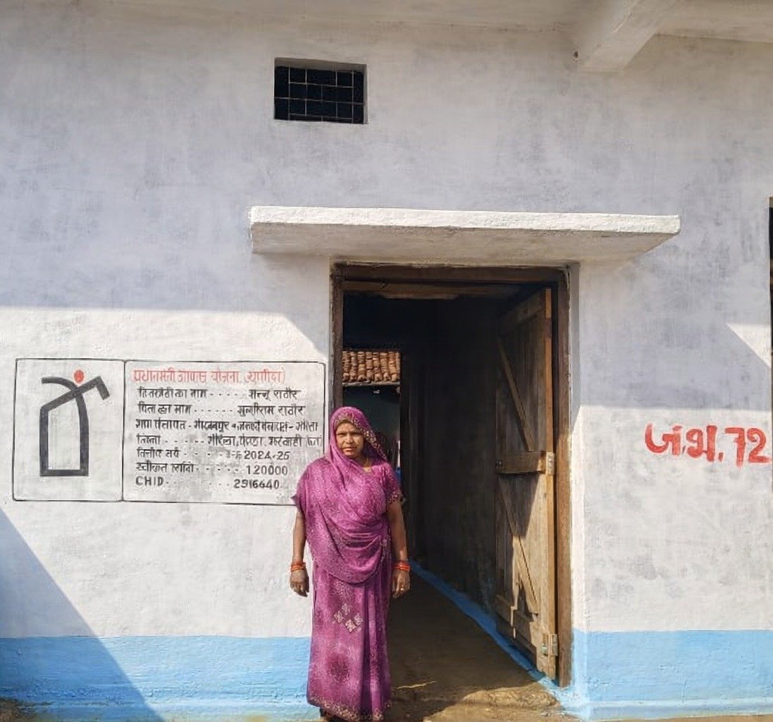 From a kutcha house to a pucca house: A family's fortunes change in Chhattisgarh