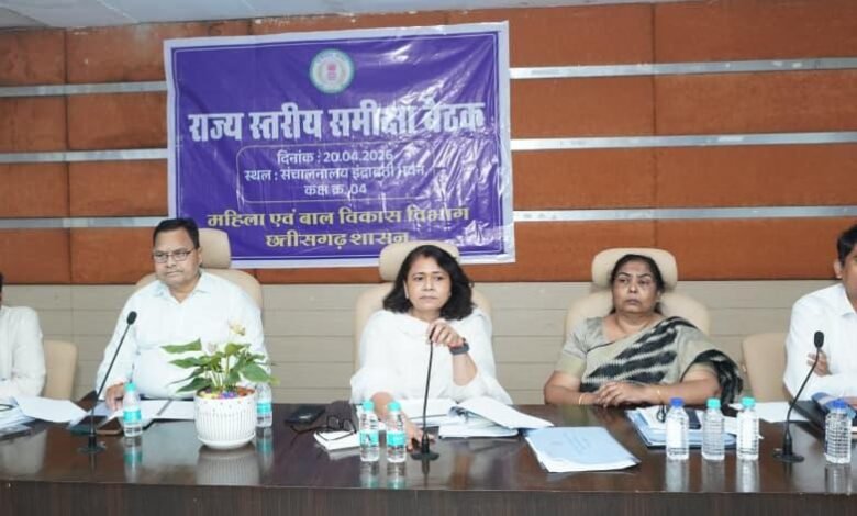 State level review of Anganwadi schemes, strict instructions on fund utilization and malnutrition eradication