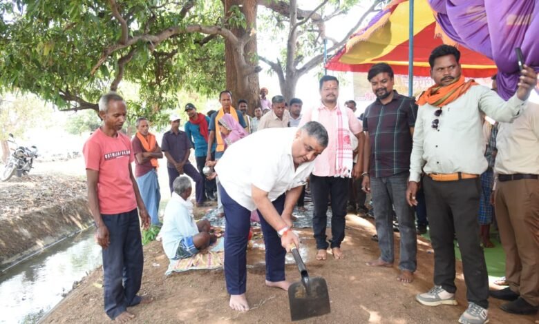 Water projects worth Rs 5.2 crore inaugurated in Ambikapur, providing year-round irrigation relief to farmers