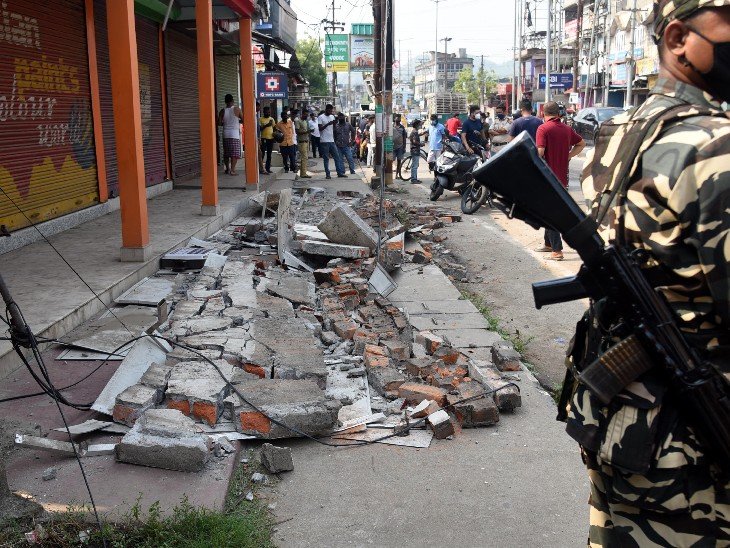Earthquake of 4.3 magnitude hits Assam again, panic grips people