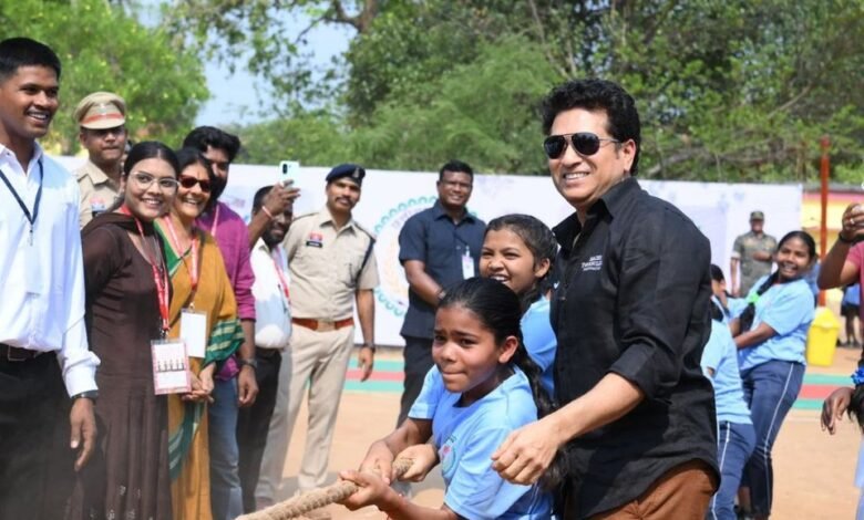 The 'God of Cricket' in Bastar aims to provide children with a playground, but heat and chaos raise questions.