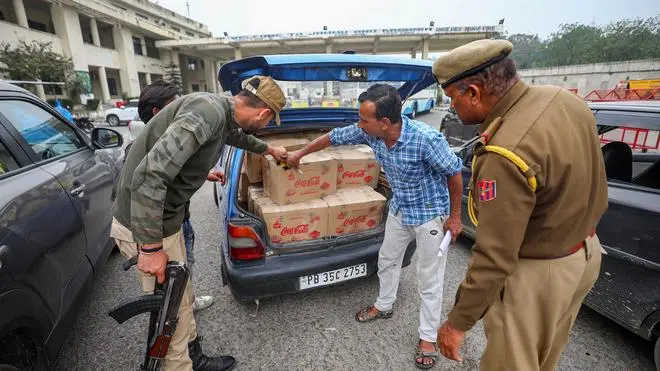 A guide to finding a polling booth before voting, or an attempt at intimidation?