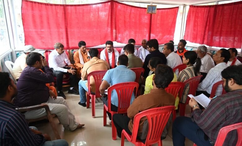 Deputy CM Vijay Sharma sets deadline for speeding up construction of Bhoramdev Corridor