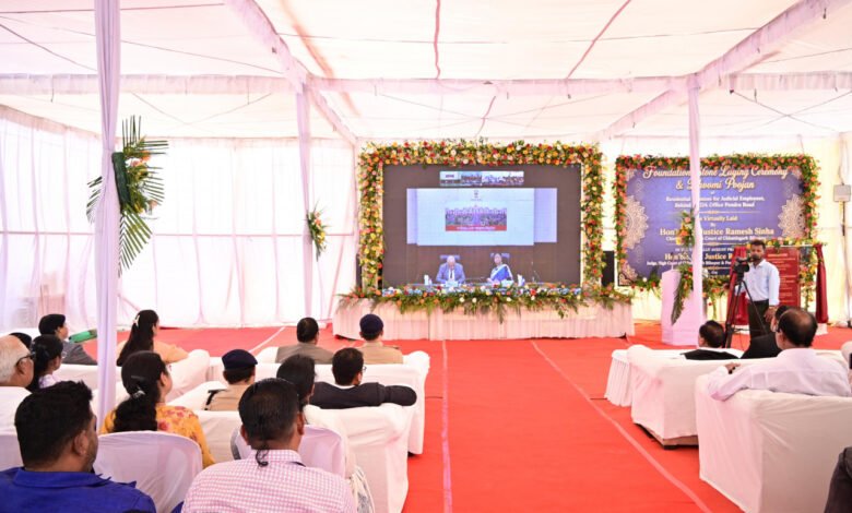 Marwahi gets the gift of a hi-tech civil court building, 26 modern residences for judicial staff to be built in Pendra Road.