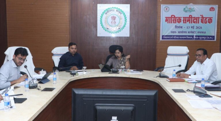 Administration strict on malnutrition and child protection in Surajpur, Collector Rena Jamil gave instructions for ground action