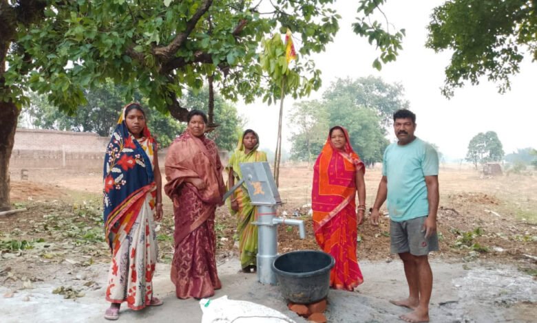 The problem of drinking water crisis in Baishakhupara was resolved due to the initiative of the Chief Minister's Camp Office.