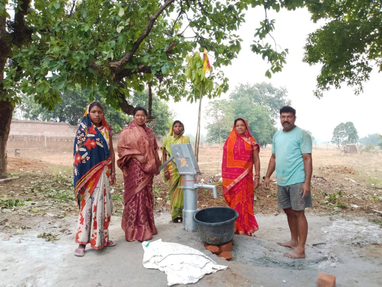 The problem of drinking water crisis in Baishakhupara was resolved due to the initiative of the Chief Minister's Camp Office.