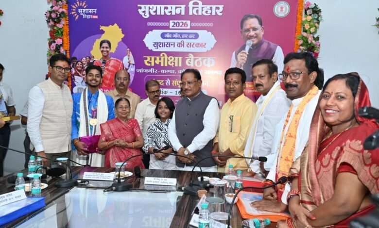 Raigarh's son creates history in Cairo: Divyanshu Dewangan honored by Chief Minister Vishnu Dev Sai