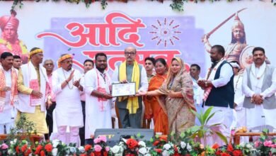 Photo of आदि उत्सव में गूंजा जनजातीय गौरव, गोंडवाना की विरासत और रानी दुर्गावती के शौर्य को मिला नमन