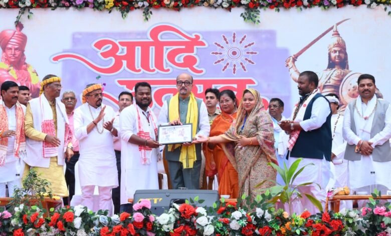 Tribal pride, Gondwana heritage and the valor of Rani Durgavati resonated at the Aadi Utsav.
