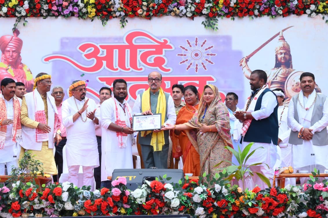 Tribal pride, Gondwana heritage and the valor of Rani Durgavati resonated at the Aadi Utsav.