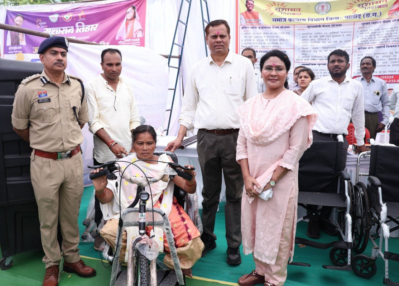 Balod's Gureda camp changed the image of thousands of villagers during Good Governance Festival