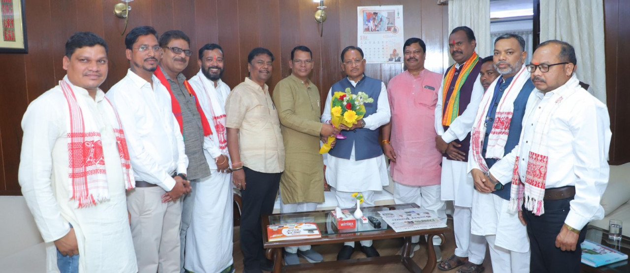 Big meeting of tribal community in Delhi, discussion on development issues with Chief Minister Vishnudev Sai