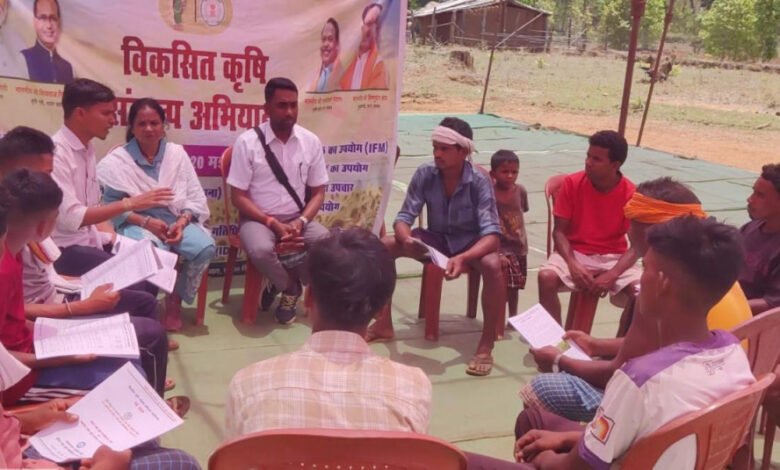 A new farming revolution in the forests of Abujhmad; the 'Developed Agriculture Resolution Campaign' reaches 48 villages.