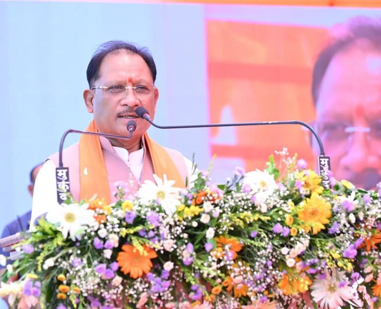 Message of self-respect resonated at Mahadev Ghat, Chief Minister Sai administered the oath of unity and harmony.