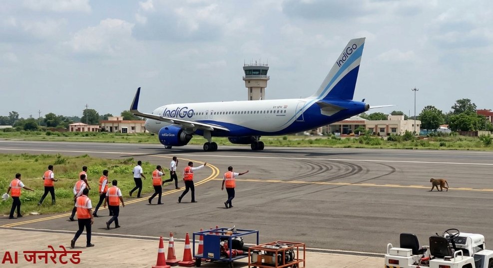 Weather halted the flight, causing panic among passengers, why did an emergency landing have to be made?