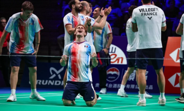 Did India's defeat expose the truth? France completes a clean sweep in the Thomas Cup.