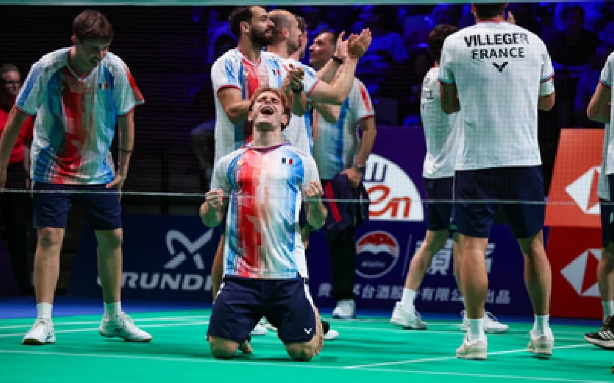 Did India's defeat expose the truth? France completes a clean sweep in the Thomas Cup.