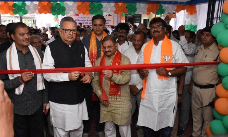 Rajnandgaon District Hospital gets a new gift, inauguration and bhoomi pujan of development works worth Rs 6.42 crore