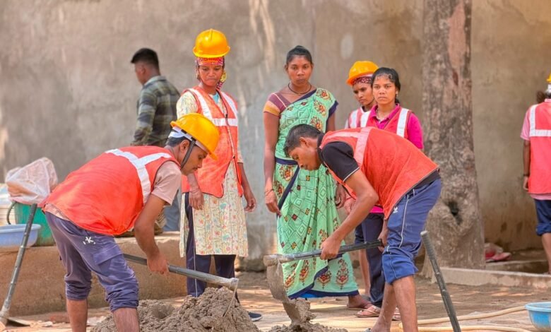 From guns to bright futures: Dedicated youth in Sukma are becoming the new architects of development.