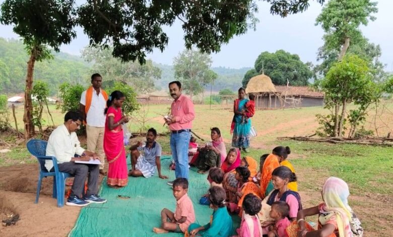 Health services reached the remote Bardih, benefited from treatment and awareness in the village itself.