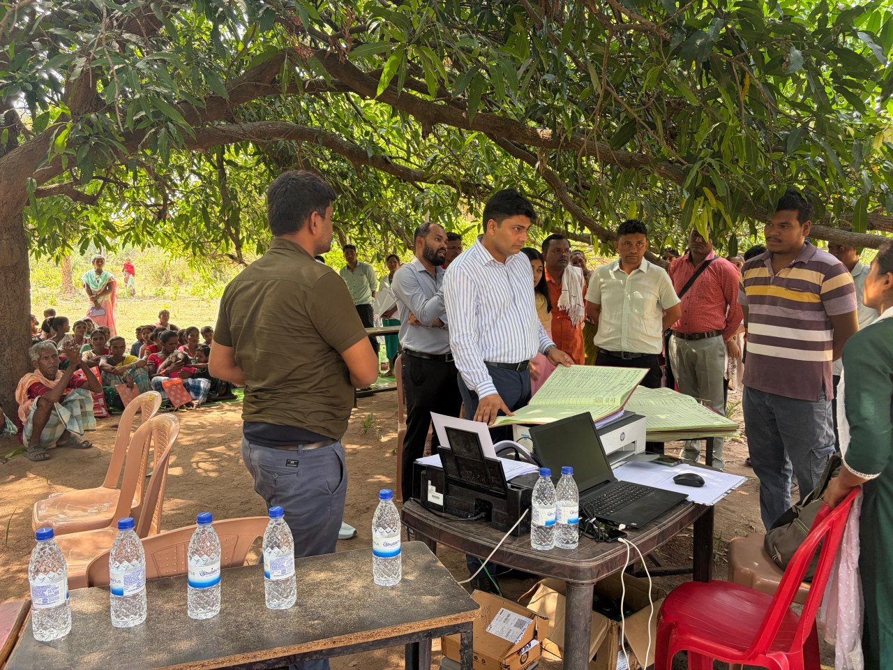 Bodga moves from the shadow of Maoism towards the path of development; administrative officials visit for the first time.