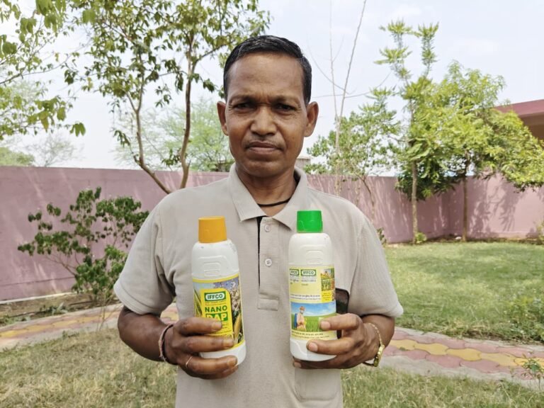 Nano-fertilizers transformed farmer Hira Singh Dhurve's fortunes, yielding better produce at a lower cost.