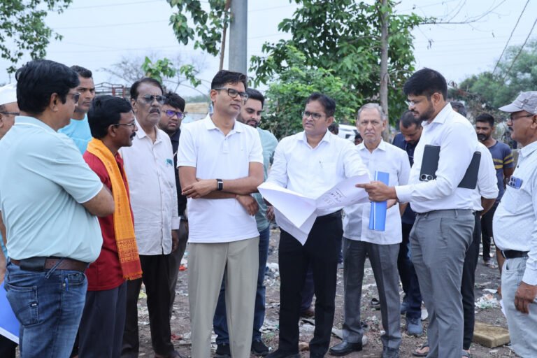 Rapid strides towards transforming Raigarh into a modern city; Finance Minister OP Choudhary inspected development projects.