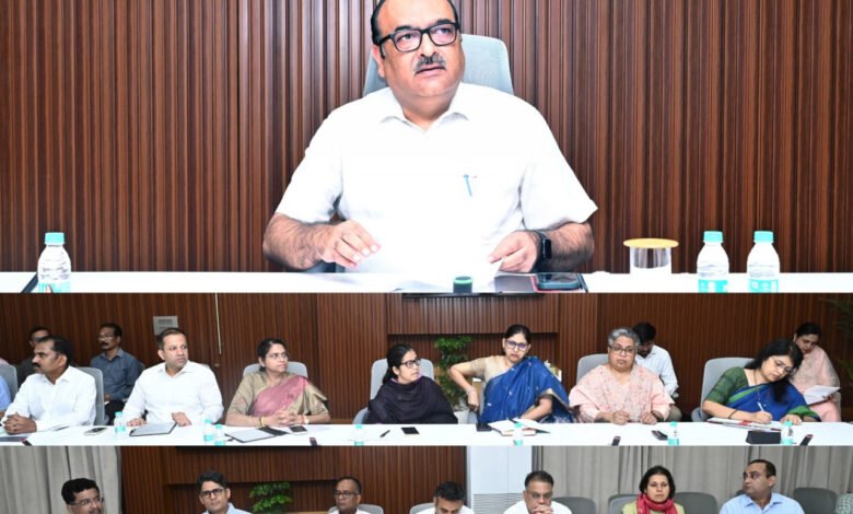 Administration gears up for the Assembly session; Chief Secretary reviews the progress of schemes and online services.