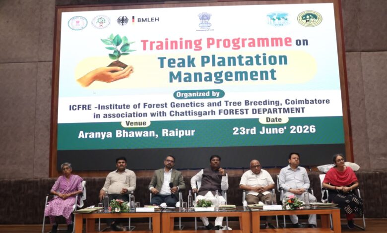 Teak plantation will provide farmers with a secure investment and better profits: Forest Minister