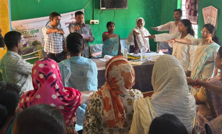Roadmap for development prepared in Narayanpur's Gram Sabhas; consensus reached on digital panchayats and social reforms.